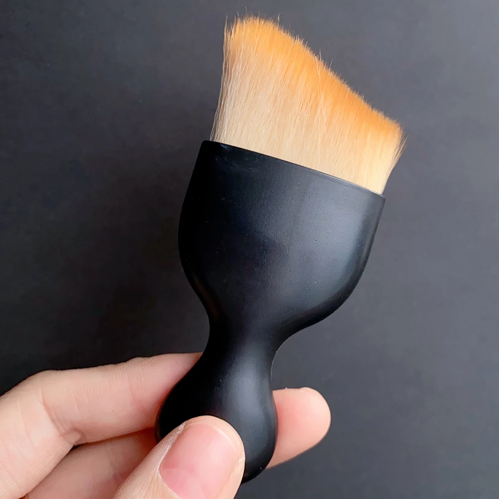 1 قطعة فرشاة فنية للأظافر إزالة الغبار فرشاة جل الأشعة فوق البنفسجية من الإكليريك مسحوق تلميع تنظيف أداة السيارة الداخلية التفاصيل الأوساخ نظيفة مانيكير الملحقات