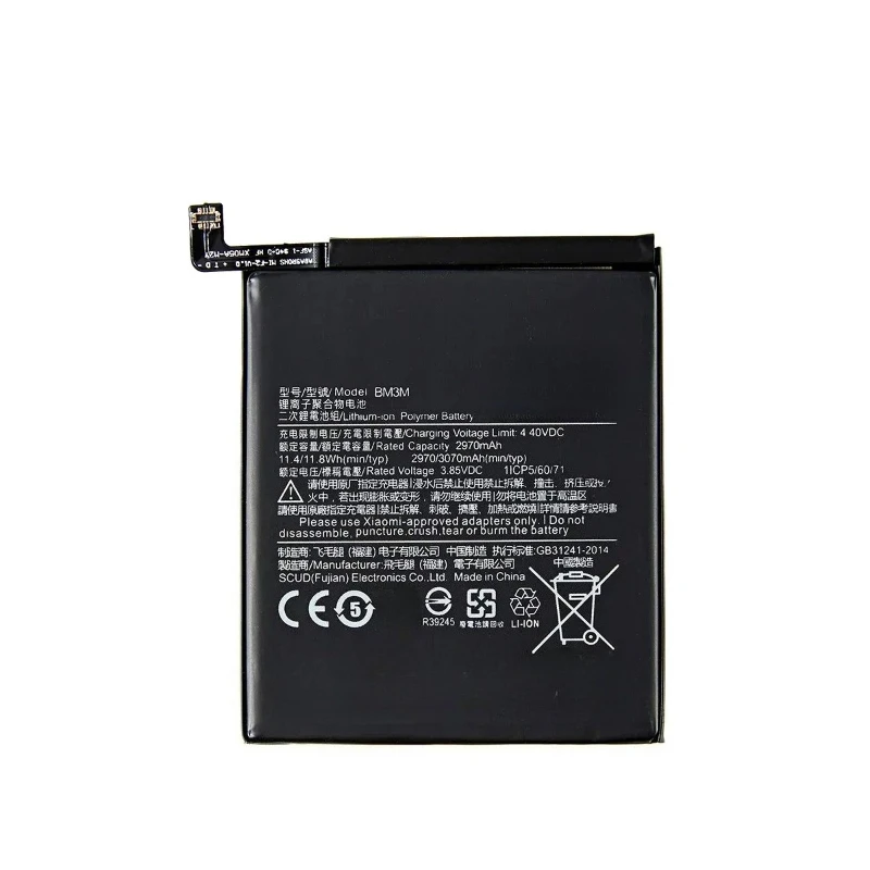 3.85V 3070mAh BM3M Mobile Phone Battery For Xiaomi 9 Se Mi9 SE Mi 9SE High Quality Phone Replacement Batteries + Tools