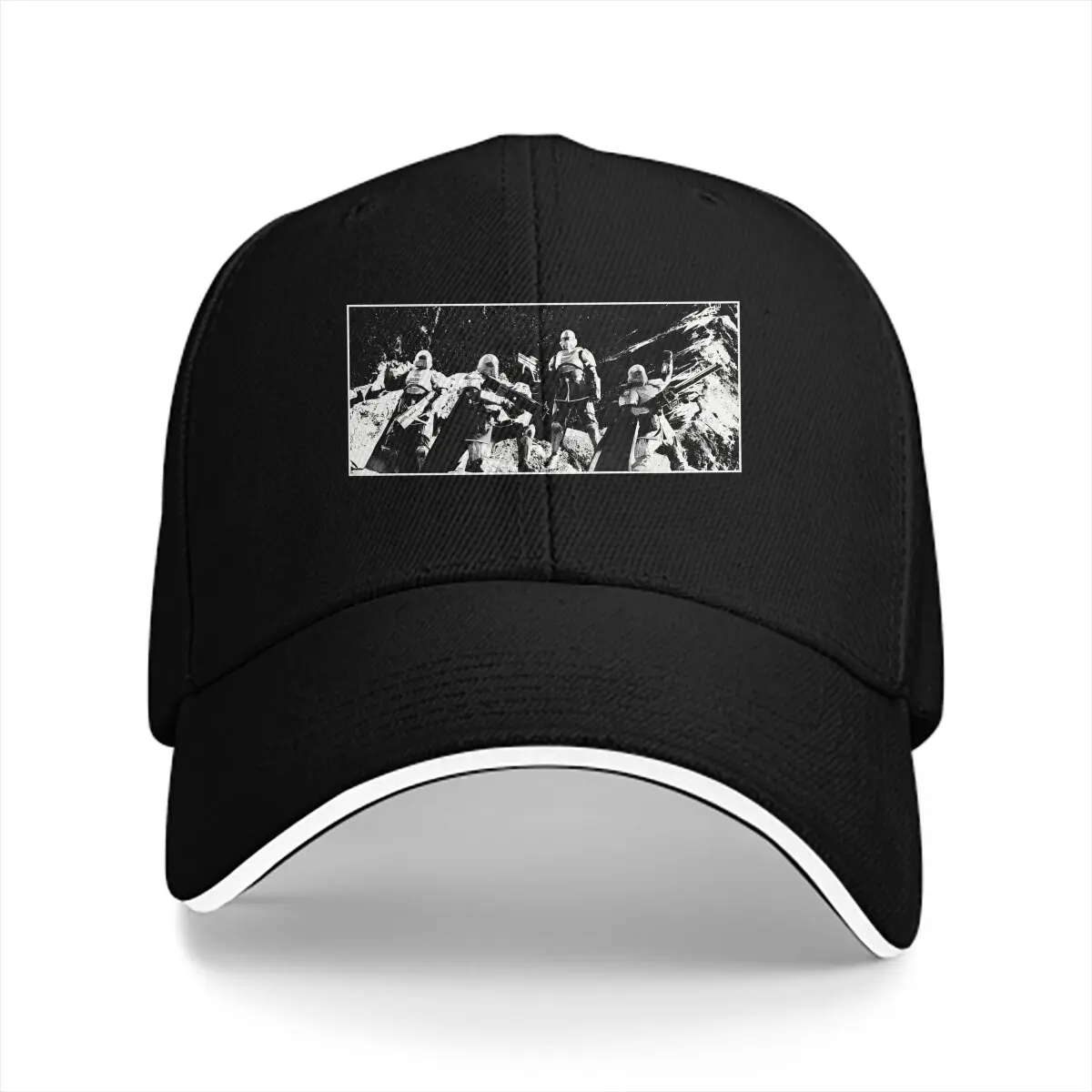 Helldivers Multicolor Hat Peaked Men's Cap DO IT FOR DEMOCRACY Personalized Visor Protection Hats