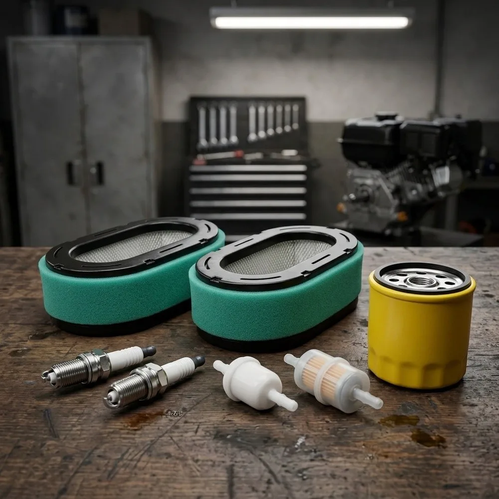 Maintenance for Kit Air Fuel Spark Kit As Shown 7000 for Series Filter Set Contains 2 Pre-cleaners Contains 1 Oil Filter