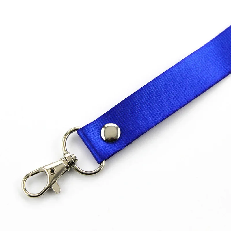 Imagem -04 - Lanyard Neck Hanging Lanyards para Chaves Employee id Card Badge Holder Logotipo Personalizável Cores Variedade Pcs