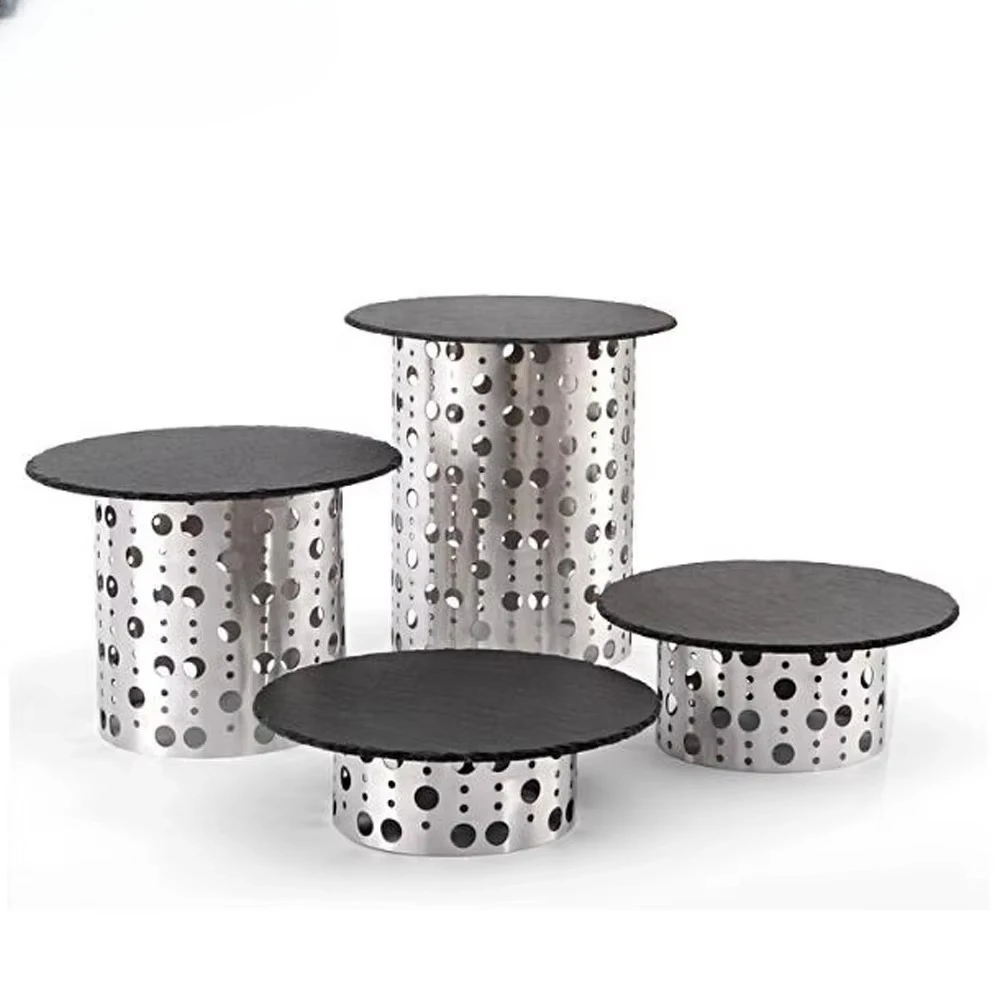 

Catering Equipment Dessert Table Wheel Display Stand Cake Tools Afternoon Tea Buffet Set Up Wedding Banquet