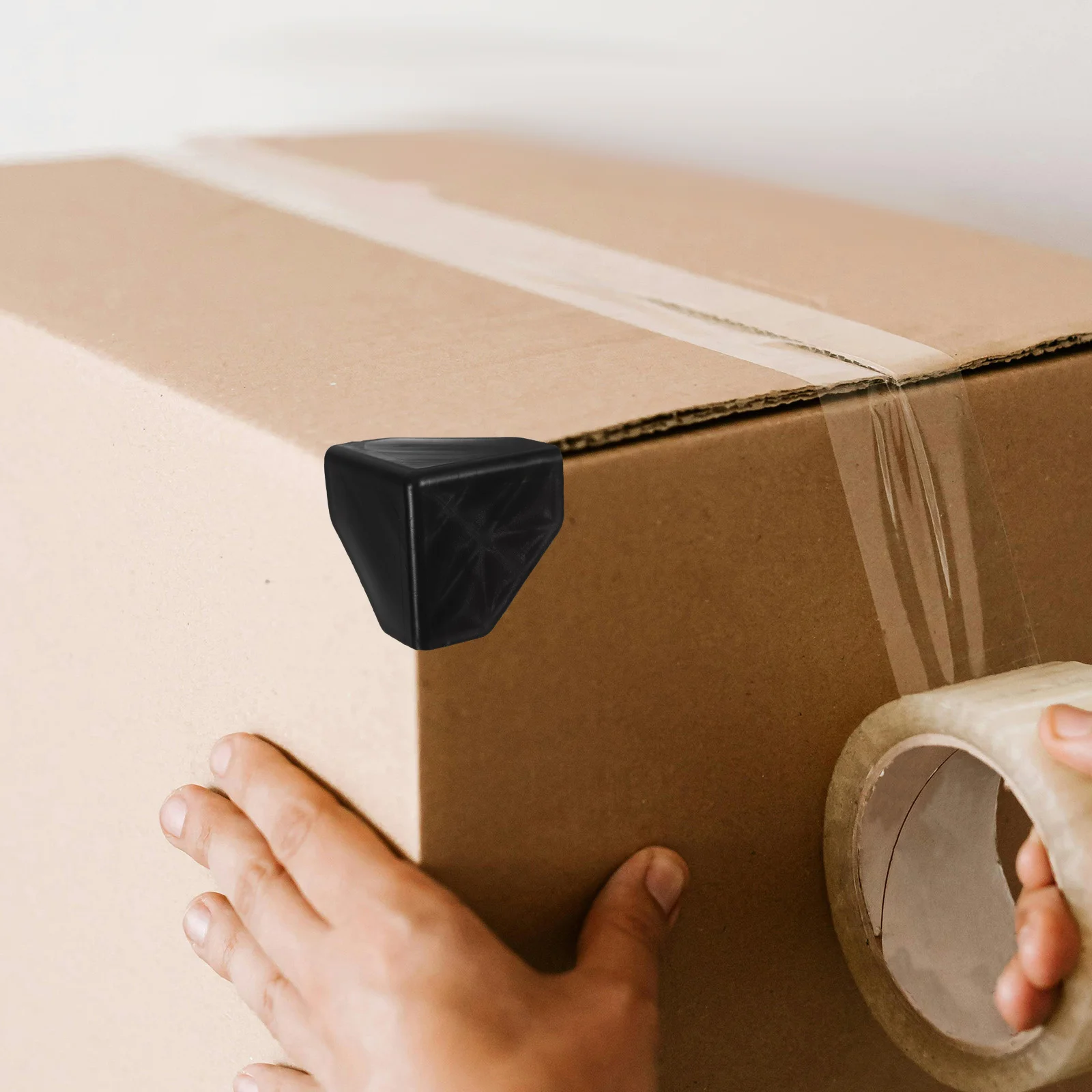 100 قطعة حماة الزوايا البلاستيك التعبئة والتغليف حافة الحرس لصندوق الشحن الأثاث تتحرك حماية إطار البليت الكرتون #3