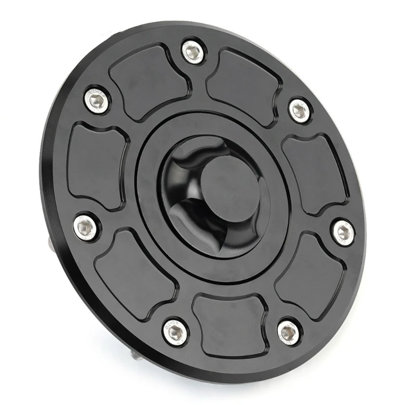 Tanks Cover Caps with 7 Holes, Secure Locking Systems for ZX6R Motorcycles Drop Shipping