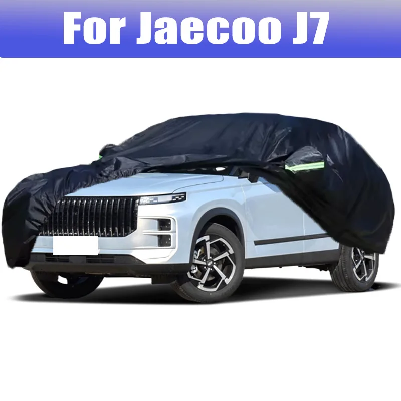 

For Jaecoo J7 Outdoor Protection Full Car Cover Snow Covers Rainwater Sunshine Dustproof Scratches Car Accessories