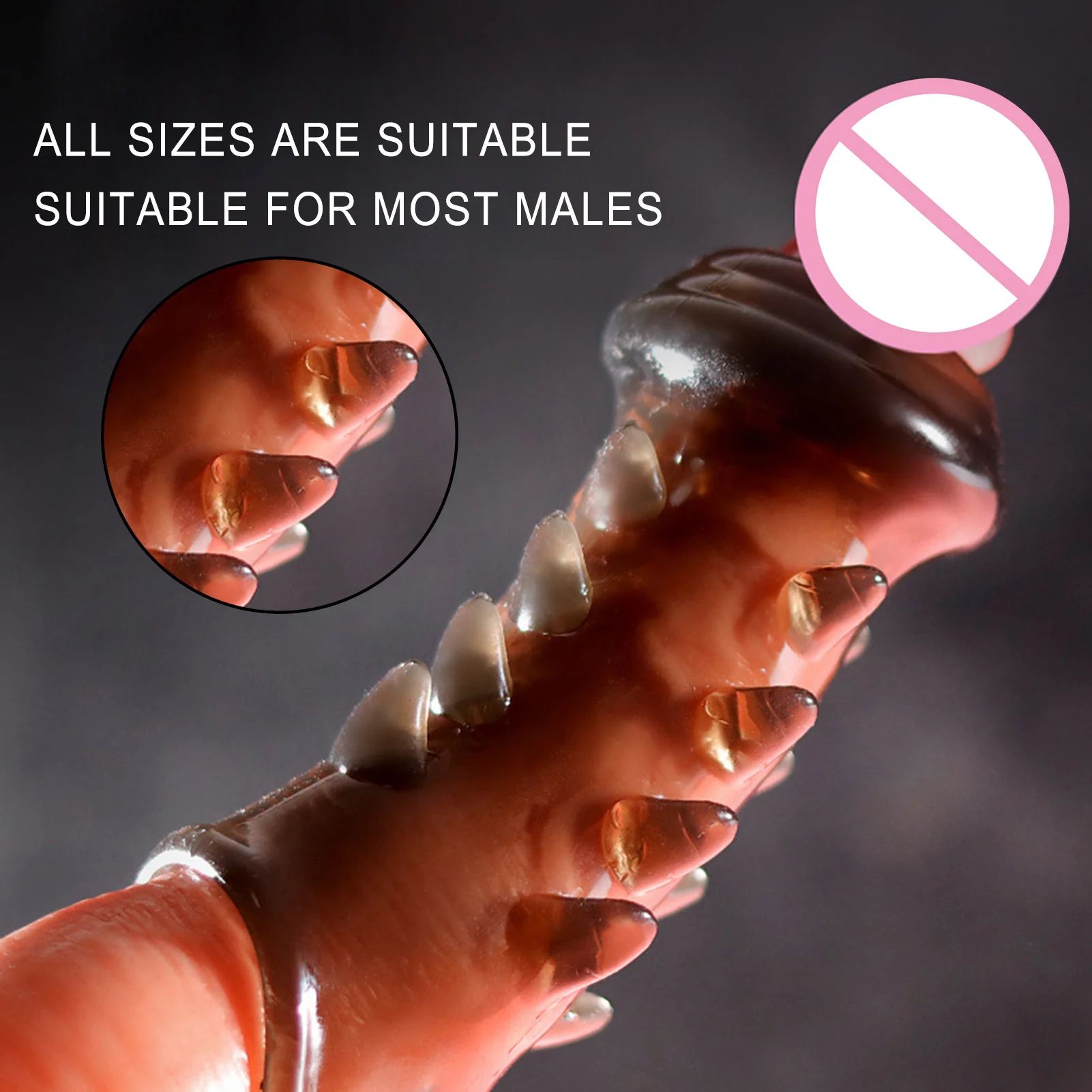 Penis Rings For Men Reusable Silicone Cock Sleeve Dick Enlargement Delay Ejaculation Lasting Toys Adult Products Glans Sex Toys