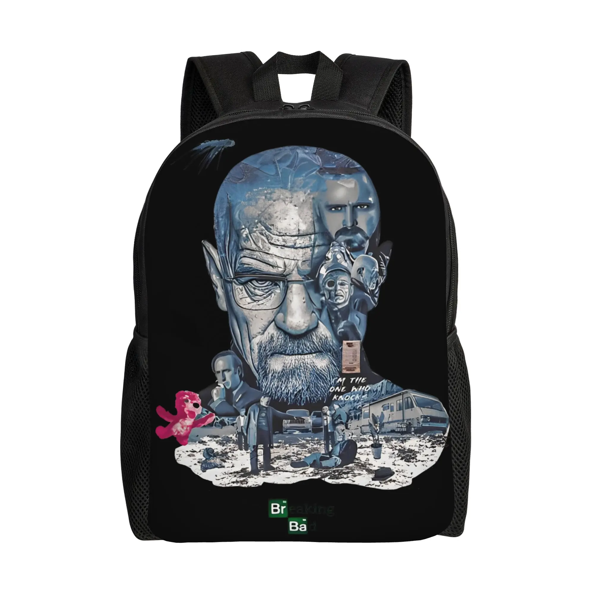 

breaking Bad TV Show Backpack for Men Women Teenage High School Hiking Travel Daypack Laptop Shoulder Bag with Pocket