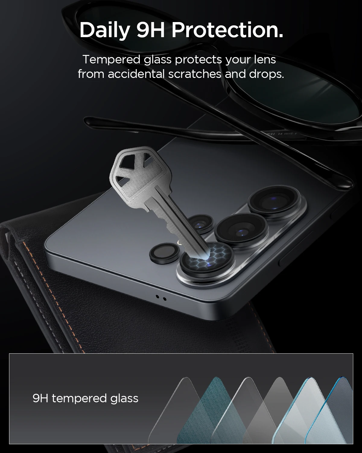 Ochraniacz obiektywu Spigen EZ Fit Optik Pro HD do Samsunga Galaxy S26 Ultra — zdjęcie produktu 6