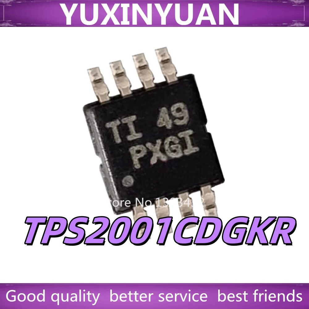 (10PCS)100% New TPS2001CDGKR TPS2001 PXGI