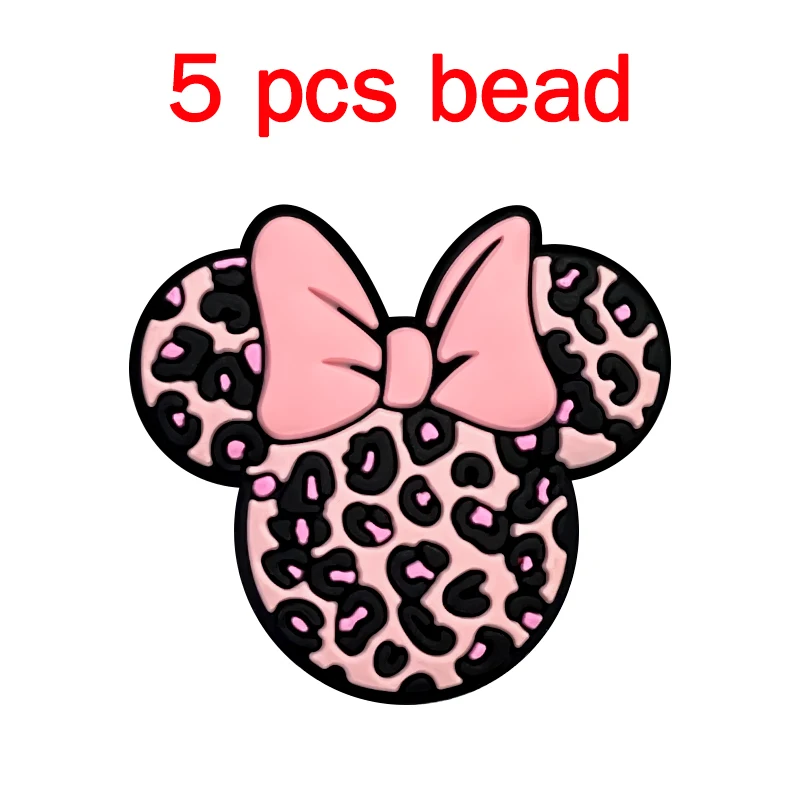 5 Stück Silikon-Cartoon-Perlen DIY Schnullerkette Baby Mundpflege Beruhigungs-Accessoire – Detail 6