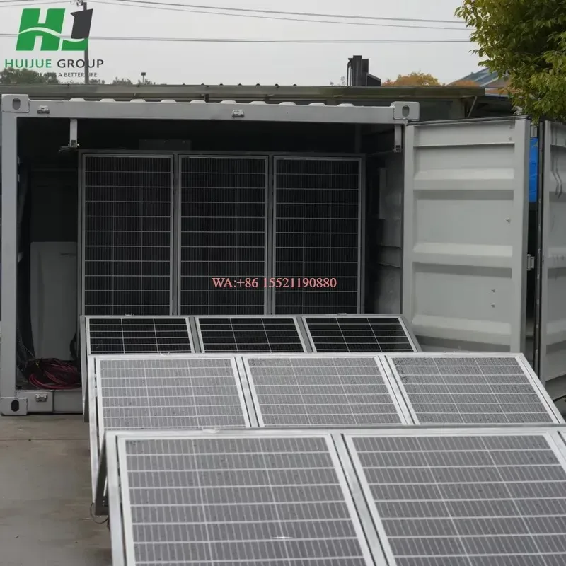 wmwmnu 1MW Outdoor Solar Energy System with Battery Storage Ground Mounted Solar Container Power Plant MPPT Controller