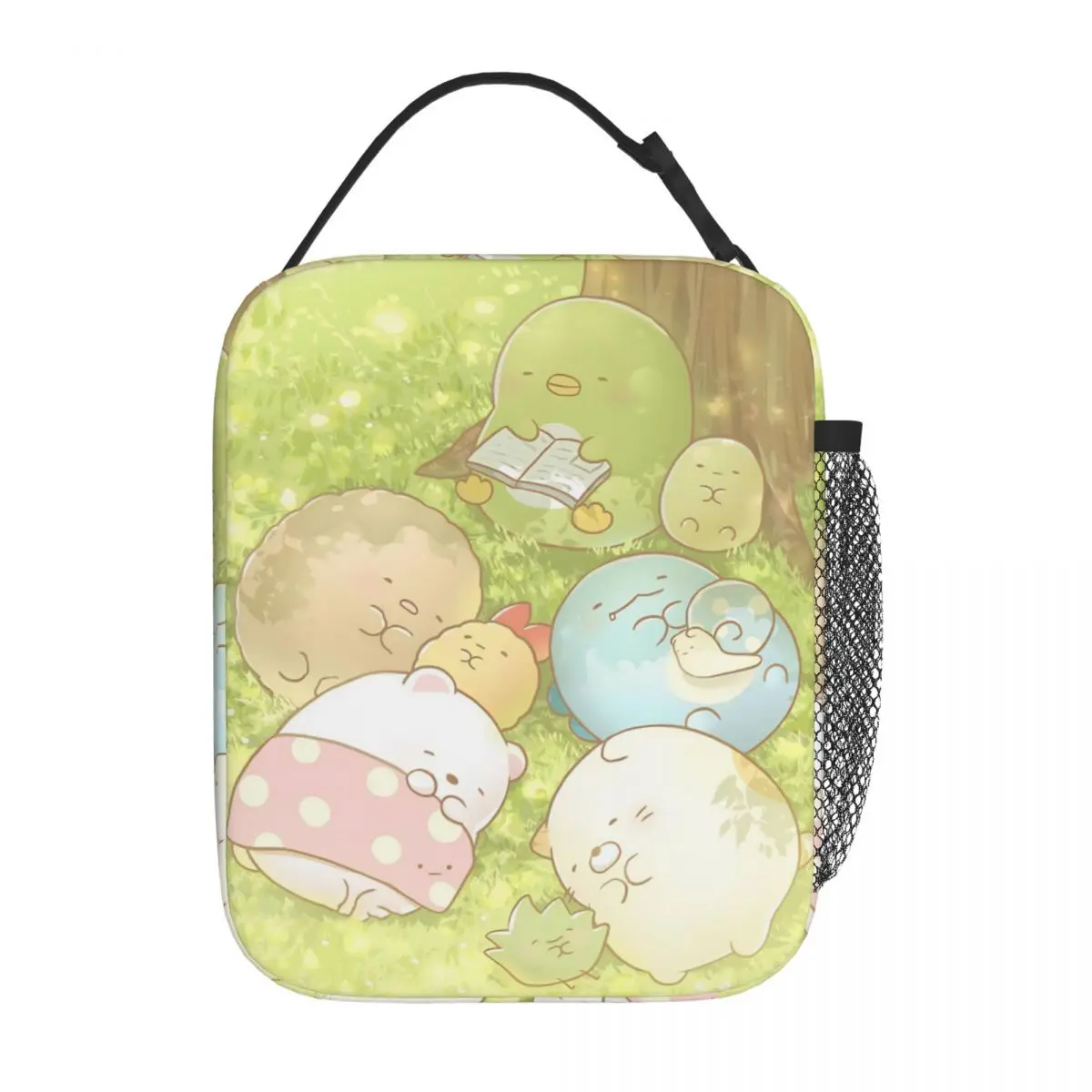 Sumikko Gurashi Insulated Lunch Bag Cooler Bag  Meal Container Cute Animals High Capacity Tote Lunch Box Food Bag Office Picnic