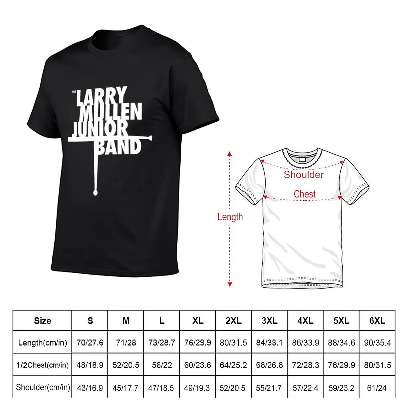 New The Larry Mullen Jr Band Pullover Sweatshirt T-Shirt Anime t-shirt Tee shirt slim fit t shirts for men