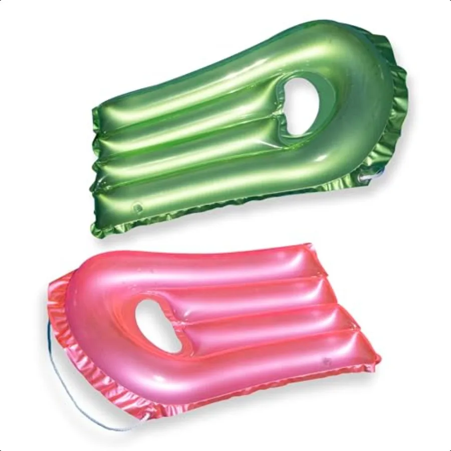 

Sturdy SeeThru Surf Rider Pool Float Colors May Vary 30 x 22