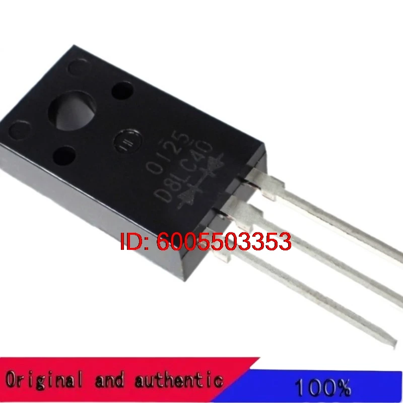 5pcs D5LC40 D8LC40 D8LD40 TO-220F Ultrafast Rectifier Diodes