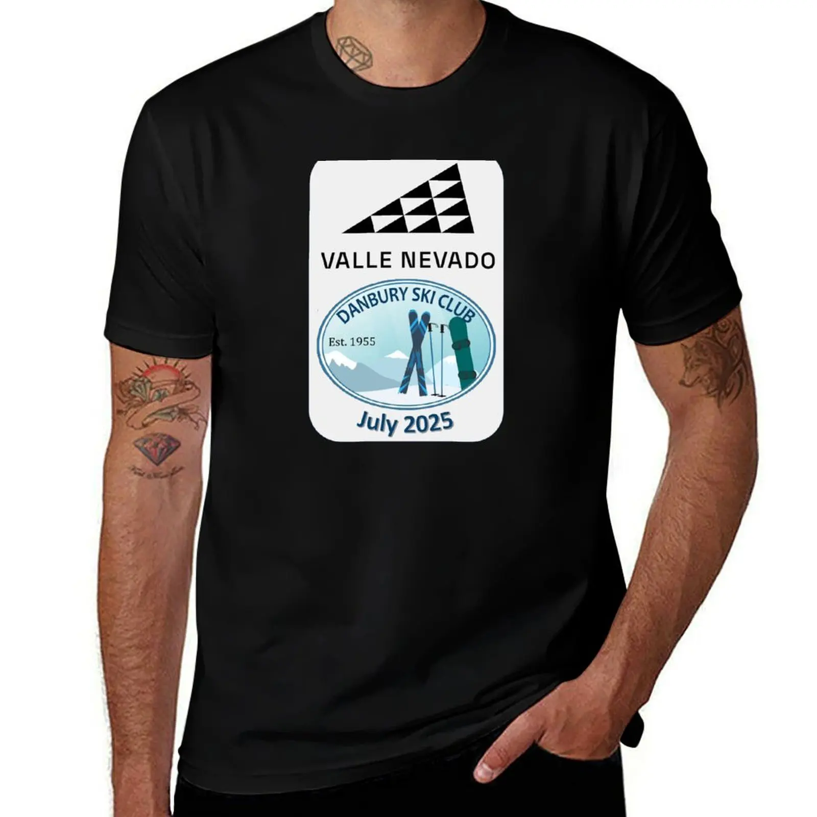Valle Nevado Chile 2025 Trip Logo T-Shirt Casual Loose Daily Wear T-Shirt
