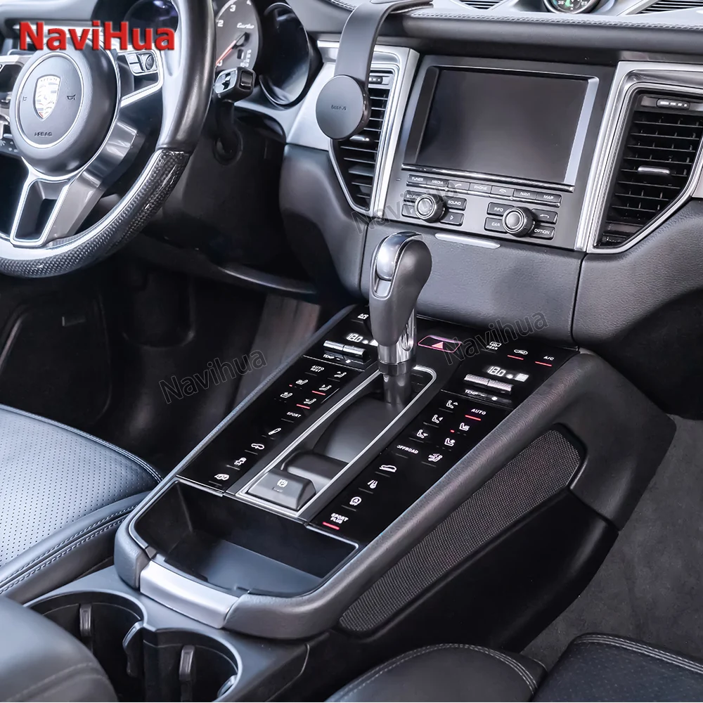 لوحة ال سي دي تعديل السيارة الداخلي وحدة التحكم المركزية لوحة التحكم في المناخ تكييف الهواء لعام 2014 2021