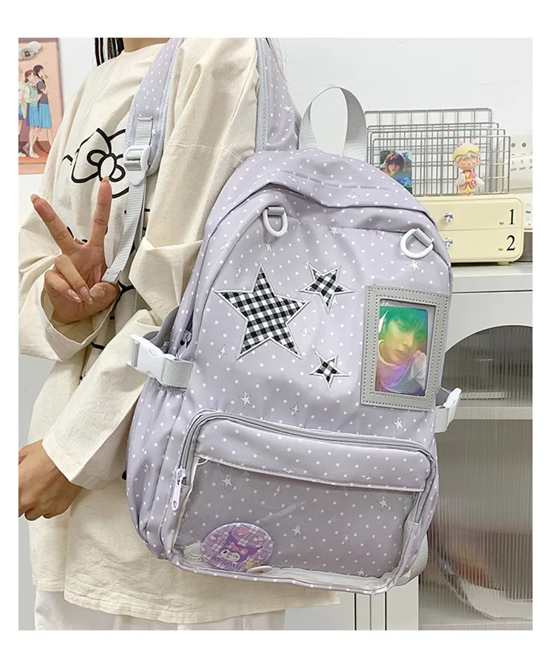 Kawaii Starry Harajuku Ita College Backpack - Limited Edition
