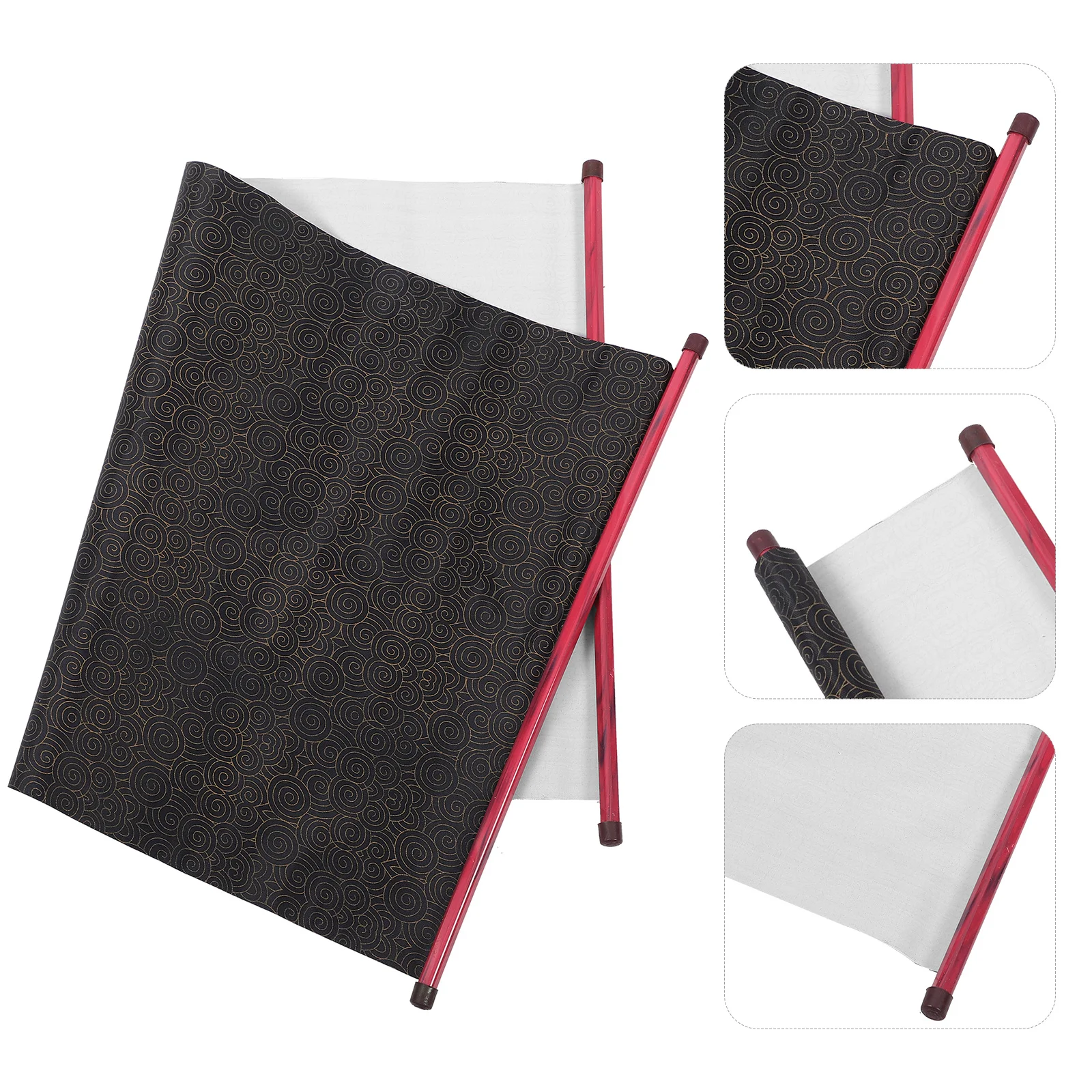 Tapis d'écriture à l'eau réutilisable en tissu pour pratique de la calligraphie chinoise, apprentissage pour débutants, conception pliante Portable lisse