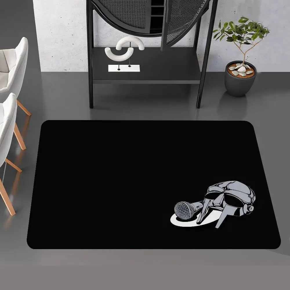 Singer MF DOOM Room Mats Retro Multiple Choice Living Room Kitchen Rug Non-Slip Welcome Rug