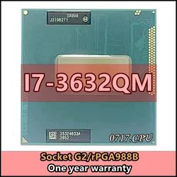 Cpuプロセッサクアッドコアi7-3632QM,sr0v0,2.2 ghz,6m, 35w,ソケットg2,ghz