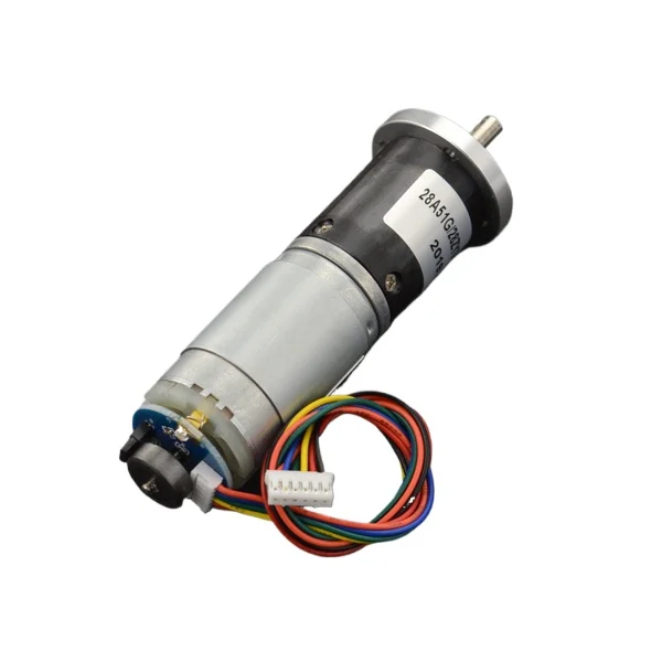 Suitable for 12V DC geared motor 143rpm with encoder