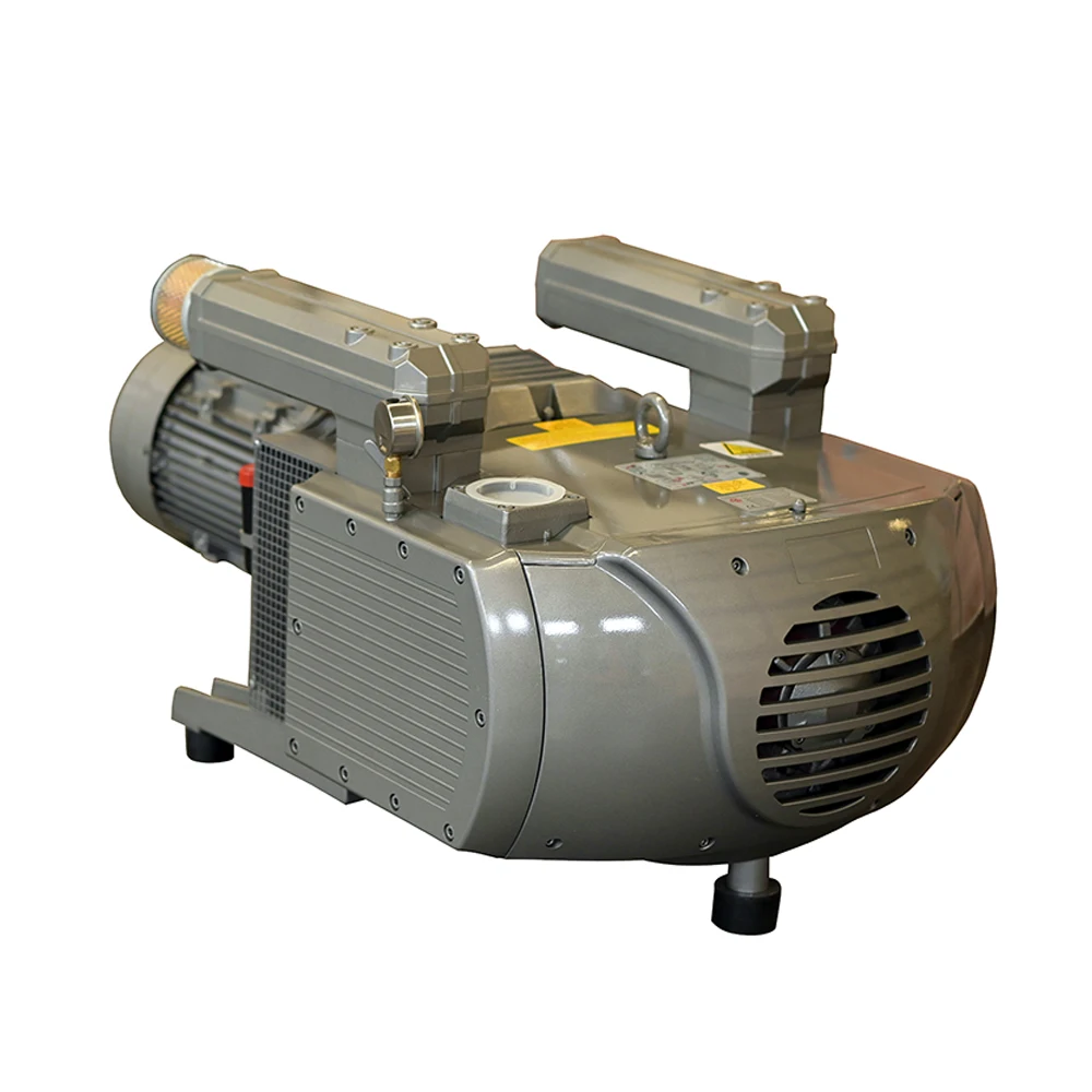 AIROW Factory directly sales 5.5/7.5/11KW KVF250/265/360 -85Kpa Dry Oil-free Rotary Vane Vacuum Pump Used on Wood Cutting machin