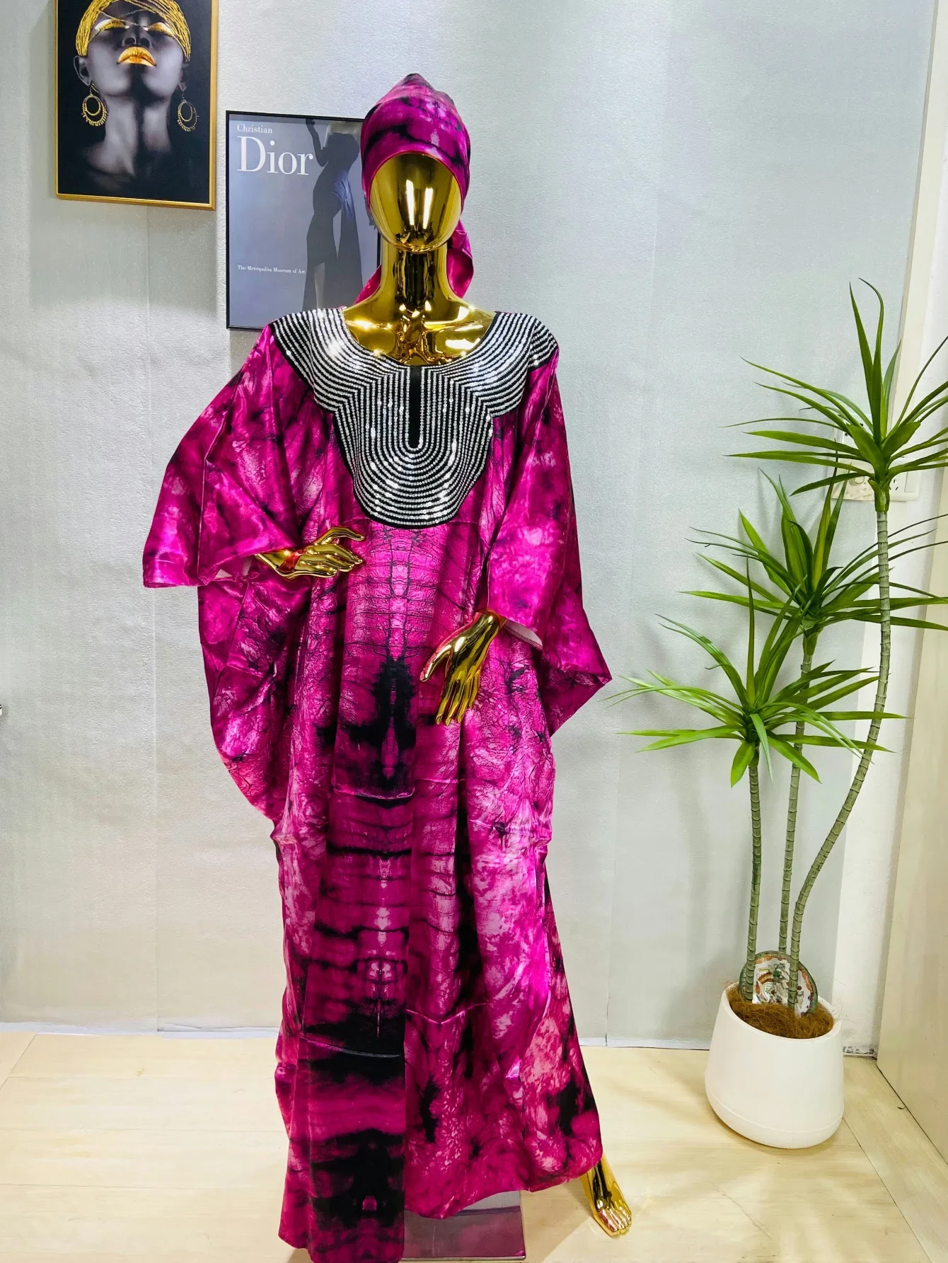 

Африканские платья по индивидуальному заказу для женщин, африканская одежда больших размеров, Дашики, Анкара, наряд с блестками, платье-кафтан Mus