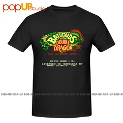 Battletoads Double Dragon Start Screen Shirt T-shirt Tee Gift Design Natural High Quality