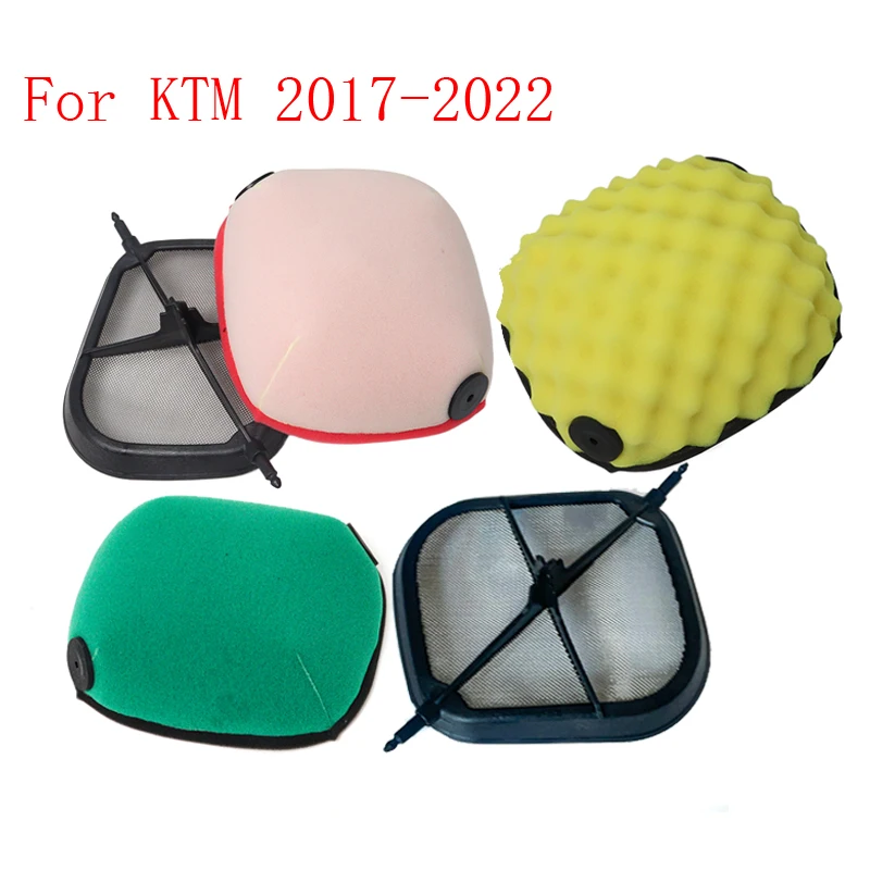 Image of Motorrad Schaum Schwamm Luftfilter Halterung Staub Sand Abdeckung Mit Halterung Für KTM Husqvarna EXC SX XC SXF FC FE TC Schwamm Reiniger