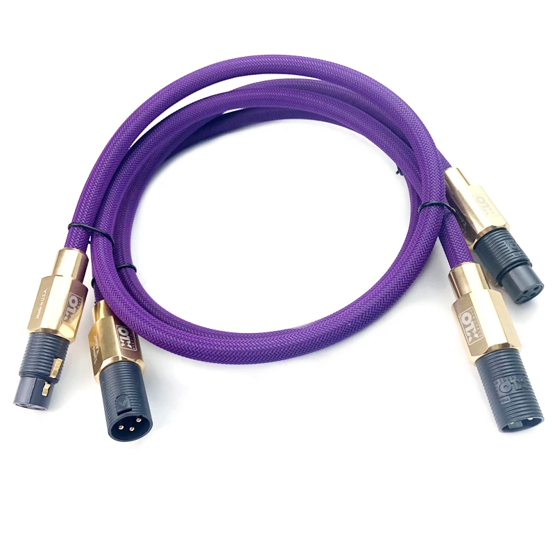 HIFI XLO Limited Edition 2 HIFI Audio XLR Balanced Interconnect Coaxial Cable for Amplifier CD Player