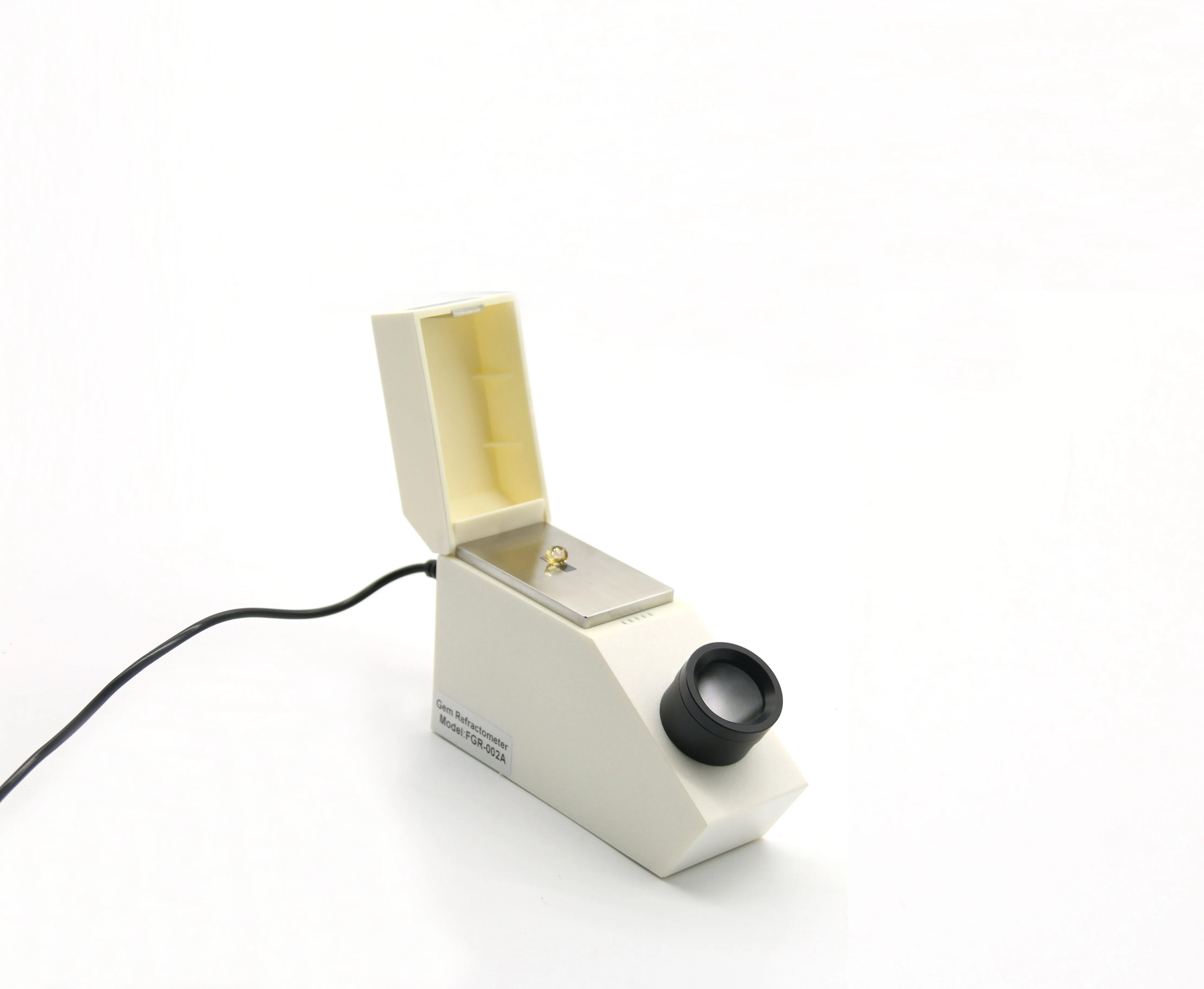 Gem Refractometer 1.35–1.85 Refractive Index Tester for Gemstone Identification and Measurement