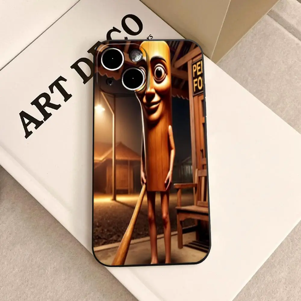

Funny Tung Tung Sahur Phone Case For iPhone 17 16 15 11 12 14 13 Pro Max Mini X XS XR 7 8 Plus SE4 17E Shockproof Silicone Cover