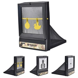 AirSoft Targets For Shooting, Recycling BB & Pellet With Trap Net Catcher,Paper Sheets , Stand Training Diamond Grade