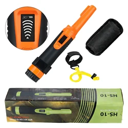 High Sensitivity Handheld Metal Detector Waterproof 3 Modes with LCD Display Treasure Hunter Pinpointer