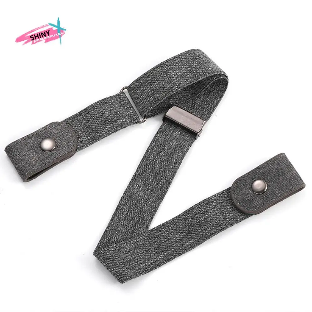 

Without Buckle Elastic Belt Traceless Japanese Decoration Buckle Free Belt Stealth Elastic No Buckle Invisible Belt Pants