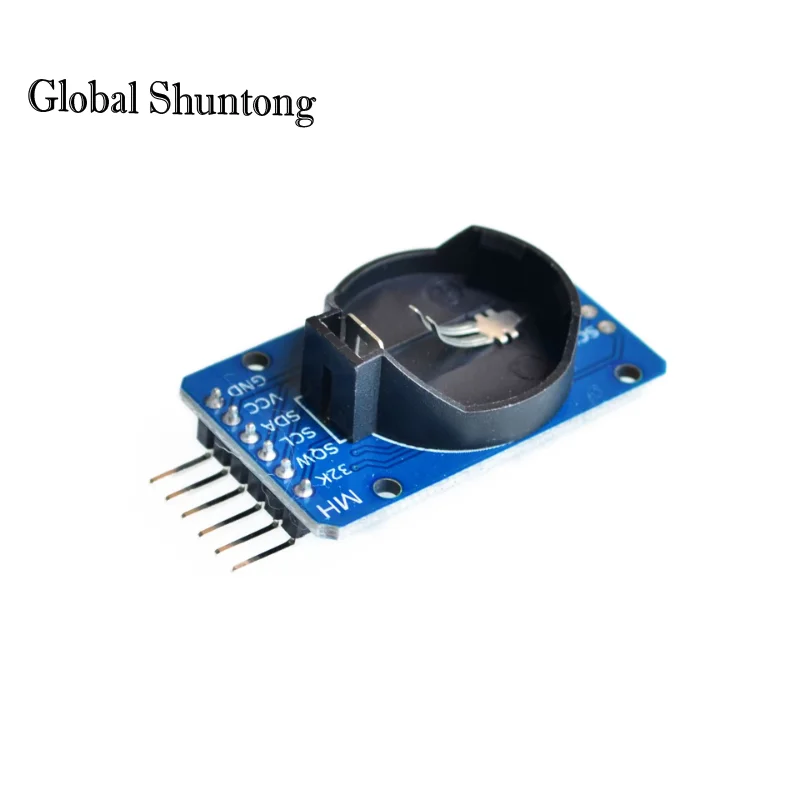 Real Time Clock Módulo de Memória para Arduino Mini, DS3231, AT24C32, IIC Precision, RTC, 3.3V, 5V, Raspberry Pi