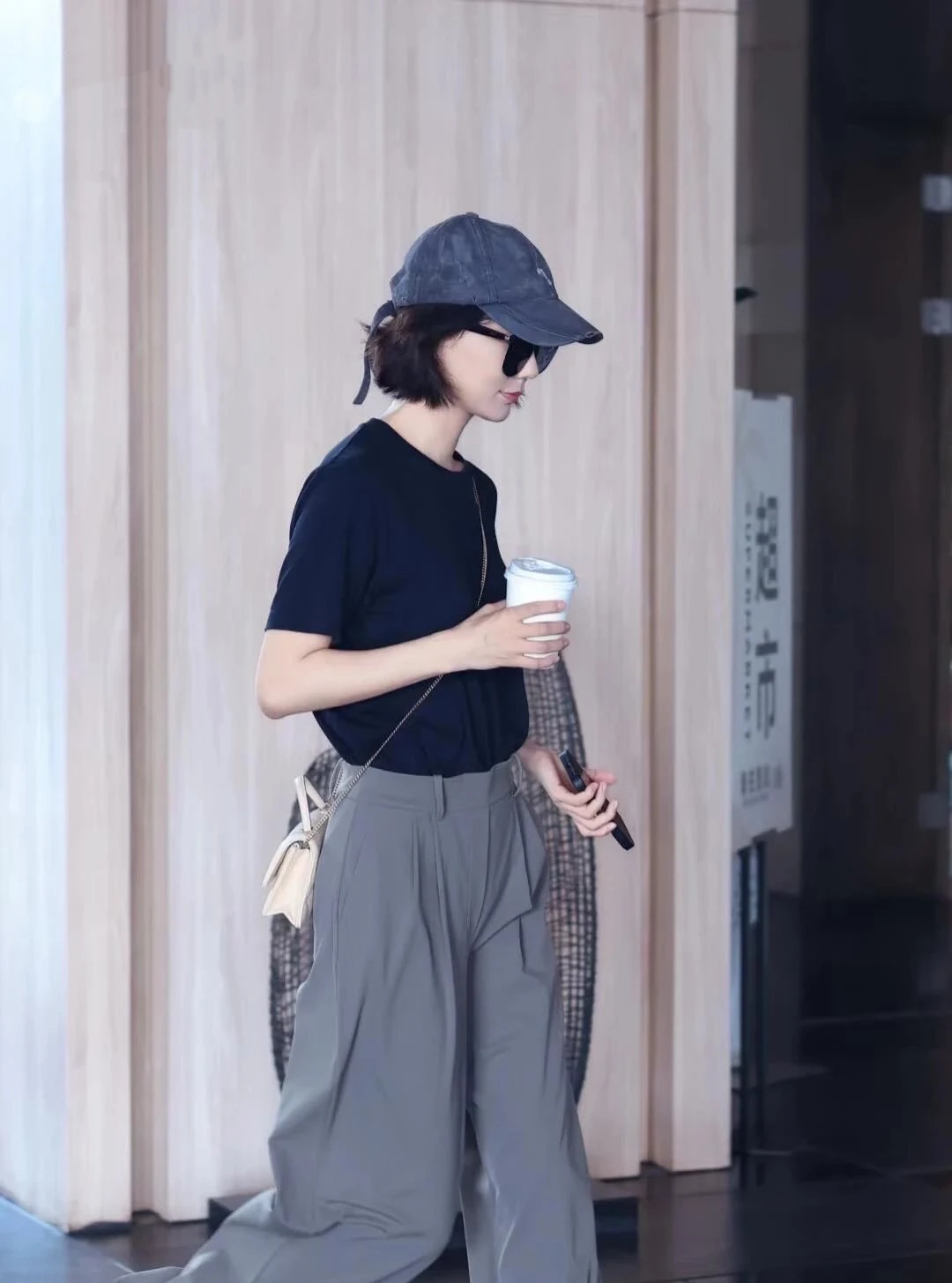 

Lulu Summer Casual Lightweight Women's Pants Elastic Waist Wide Leg Pants Four Directional Stretch Loose Feelings