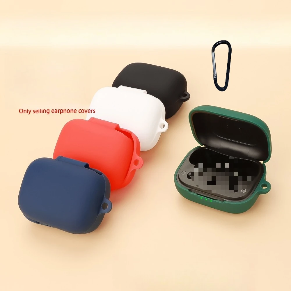 ل EarFun Air Pro 4i حافظة بلون سيليكون مقاوم للصدمات بلوتوث سماعة غطاء ل EarFun Air Pro 4 صندوق سماعة الأذن Fundas