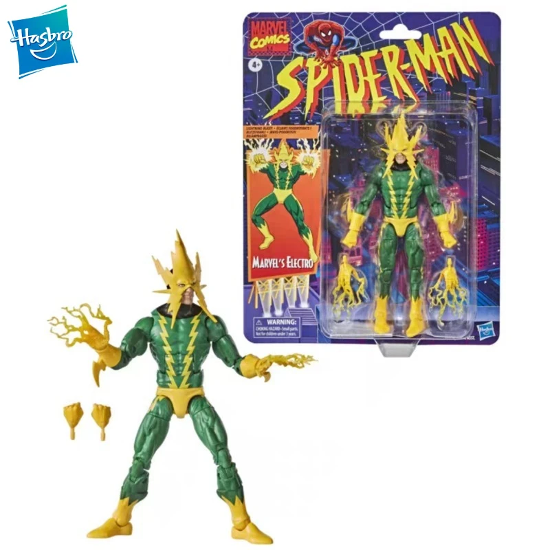 New Original Hasbro Marvel Legends Series MARVEL'S Electro Action Figure Gift Model view 3
