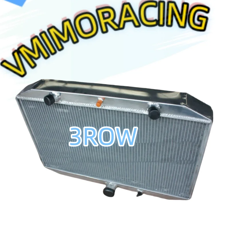 3ROW FIT 1971-1974 PARA Jaguar XKE E-TYPE Serie 3 V-12 5.3L V12 Serie III Radiador de aluminio manual 72 73 71 74 71