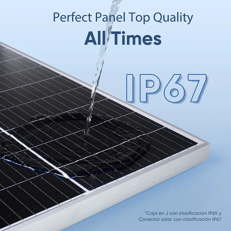Imagem -06 - Painel Solar de Alta Potência Pão de Vidro Quadro de Liga de Alumínio Casa rv Carregamento ao ar Livre 18v 12v 3000w