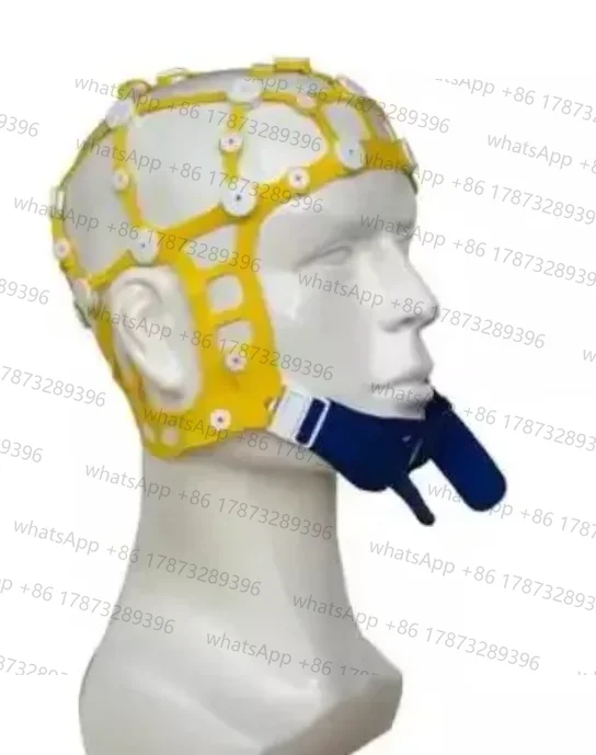 eegトポグラフハット-電極キャップ-ヘッドギア（eeg機器用-アクセサリー-成人用）