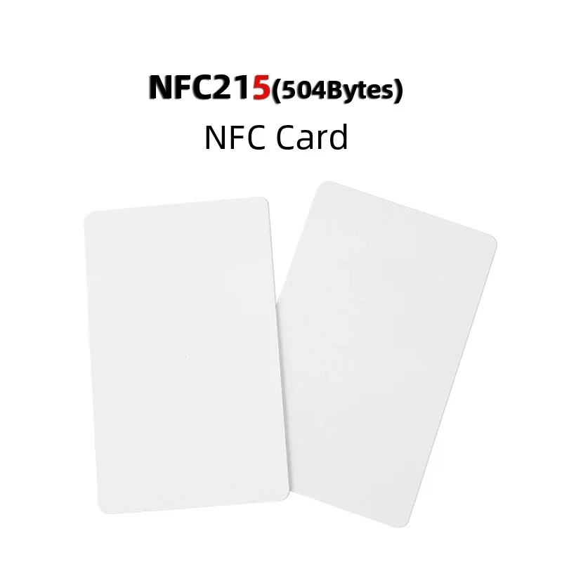 5 szt. Karta NFC NFC215 Ntag215 504 bajtów 13.56mHz do udostępniania Ios13 osobiste skróty automatyzacji