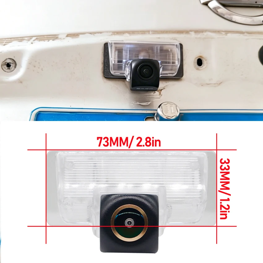 HD CCD Backup Reverse Parking Camera For Nissan Sentra B17 Pulsar C13 ST Sedan 2013~2019 Golden Fish Eye Lens Rear View Camera