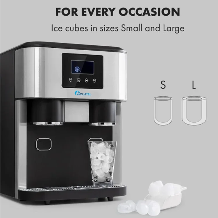 2025 hot sale Ice Cube Maker With Water Dispenser , Water And Ice Dispenser , Ice Maker Water Dispenser