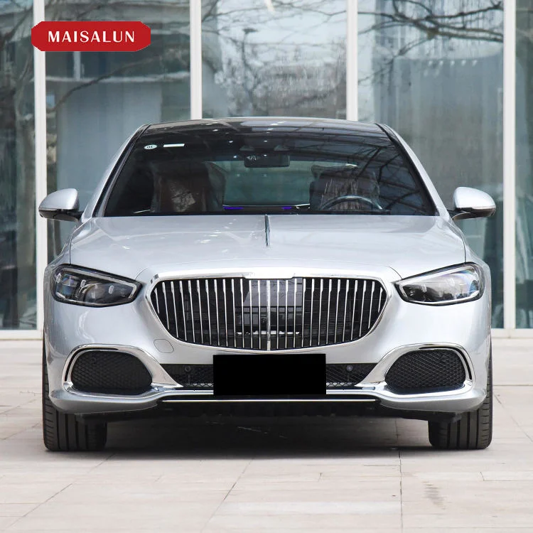 Tuning W213 M Style Body Kits for  E-class W213 2009-2012 Old Upgrade New Front Car Bumper Grille Diffuser Headlight