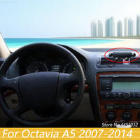 For Skoda Octavia 2 A5 2007-2014 Gravity Car Phone Holder Horizontal GPS Mount with Base Stable Auto-Lock Bracket Accessories