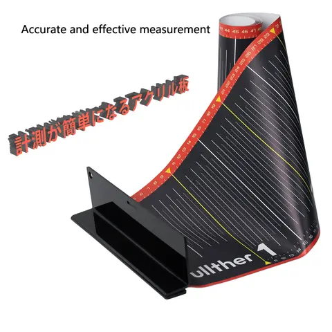 Pullther Vattentät Fiskmåttlinjal 135 cm/53 tum Vikbar PVC Fiskemåttband Klistermärke Fisketillbehör Utrustningsverktyg 6 best sales fiskelinjal - №4