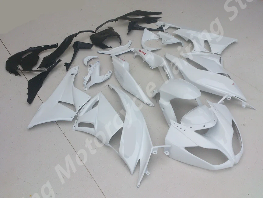 Injection mold Fairing kits fit for Kawasaki ZX 6R 2009 2010 2011 2012 NINJA zx6 09-12 plastic motorcycle fairing white black